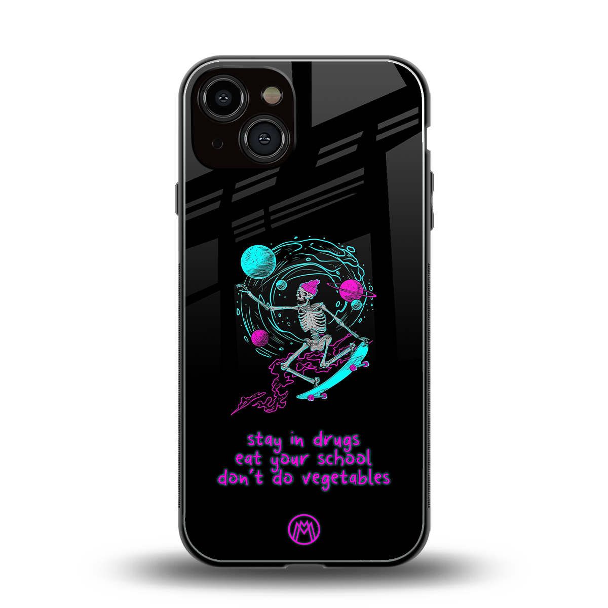 eat your school back phone cover | glass case for iphone 13