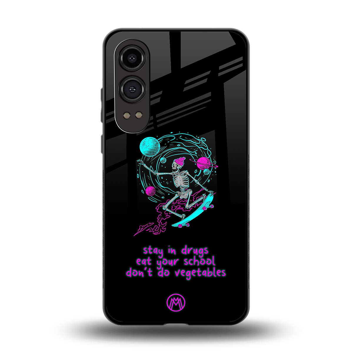 eat your school back phone cover | glass case for oneplus nord ce 4 lite