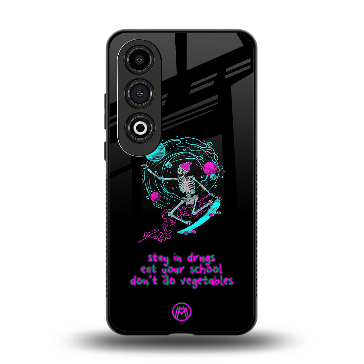 eat your school back phone cover | glass case for oneplus nord ce 4