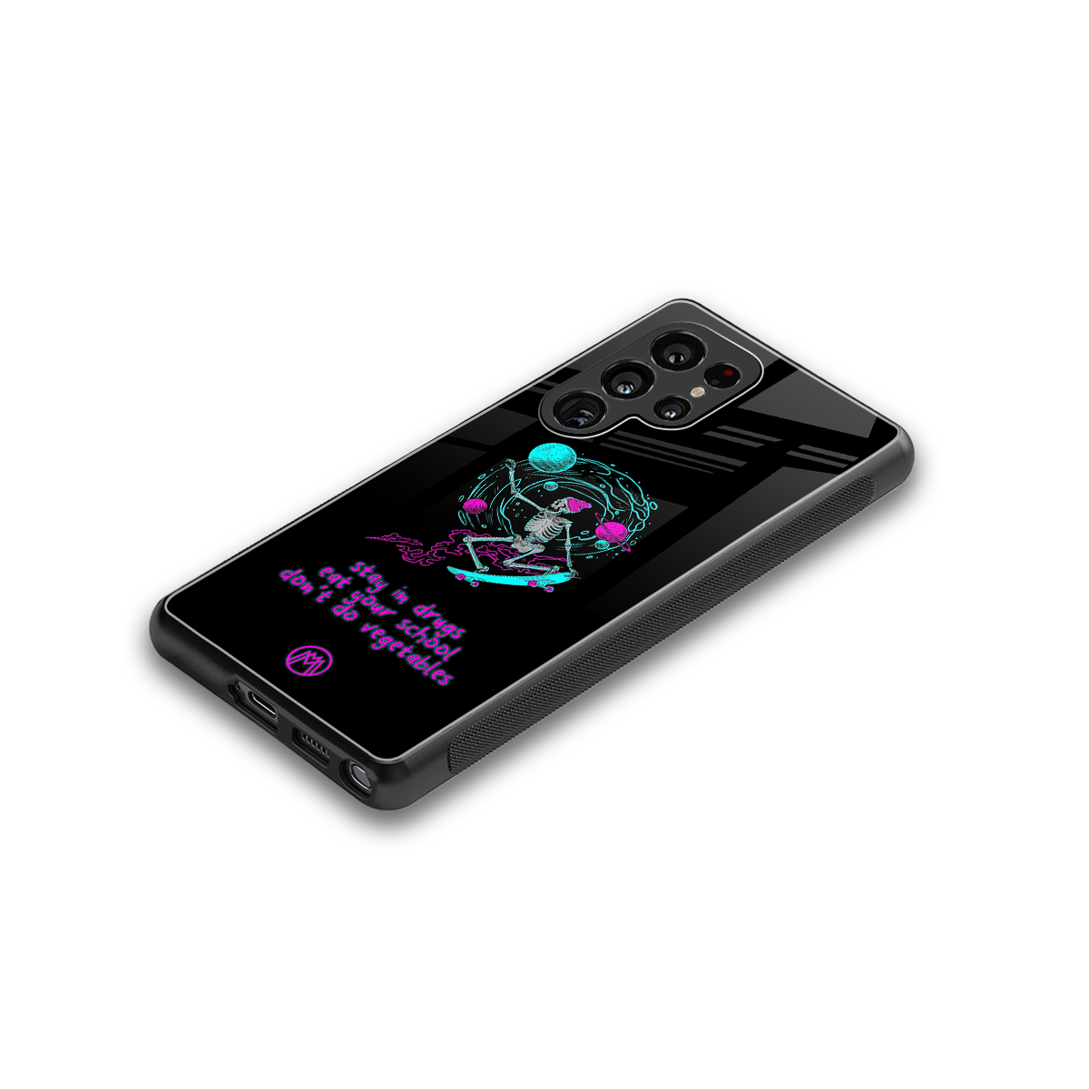 eat your school back phone cover | glass case for samsung galaxy s25 ultra
