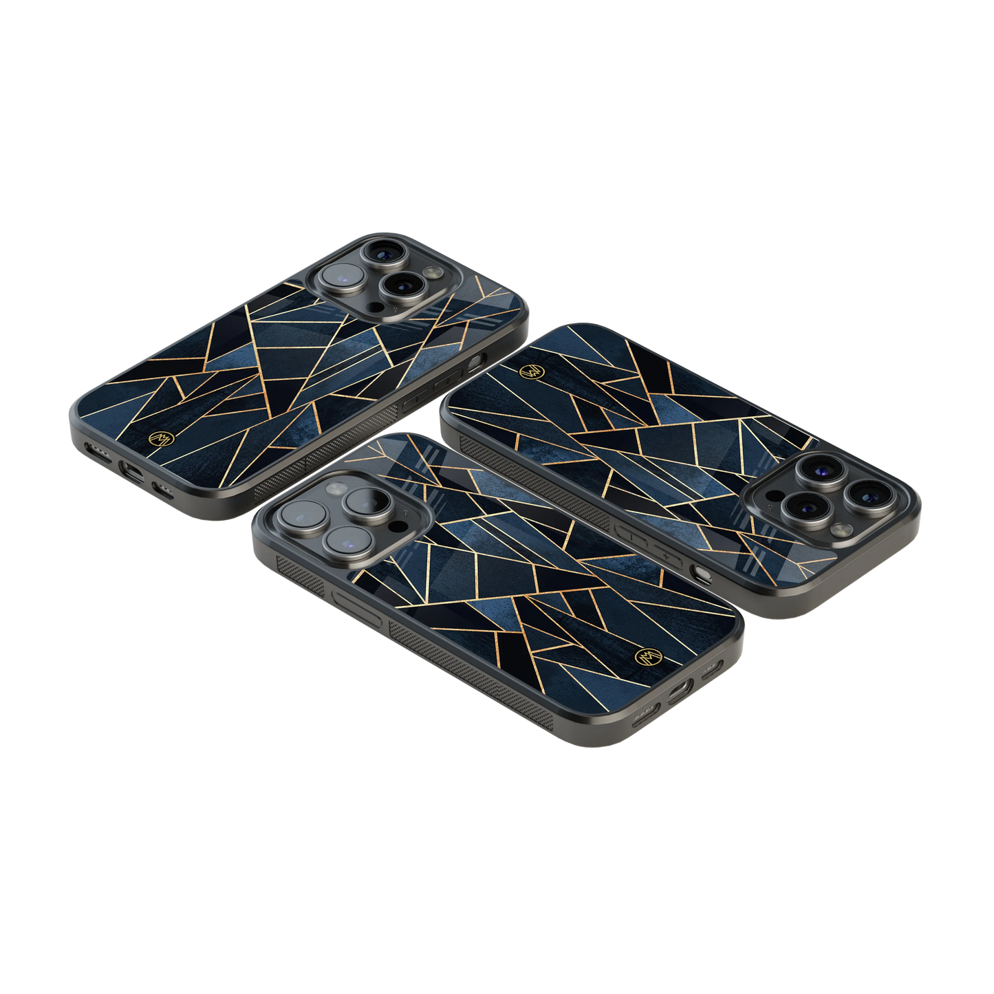Luxury Glass Back Mobile Cover for iPhone, Samsung Galaxy, OnePlus, Pixel, Redmi & More
