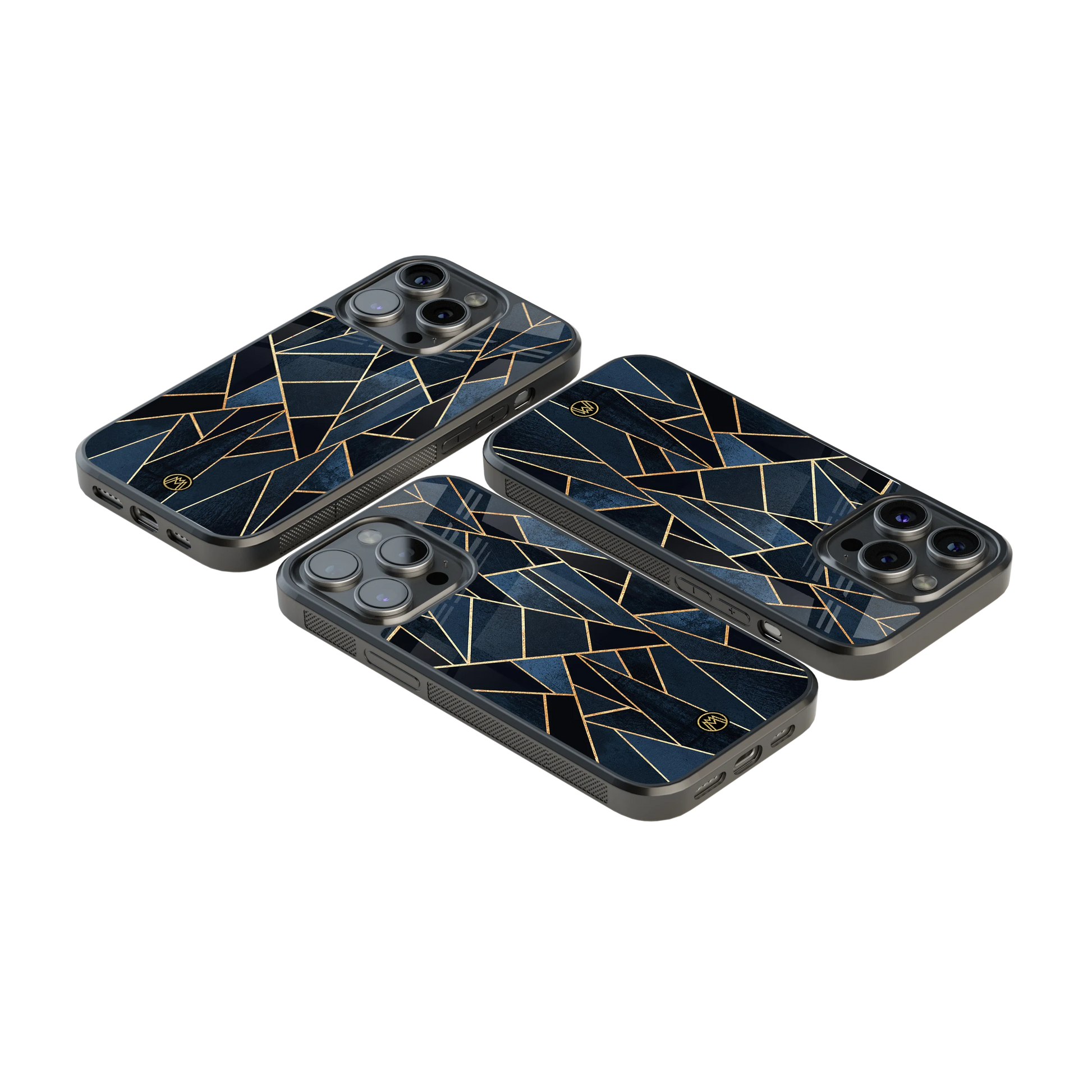Luxury Glass Back Mobile Cover for iPhone, Samsung Galaxy, OnePlus, Pixel, Redmi & More