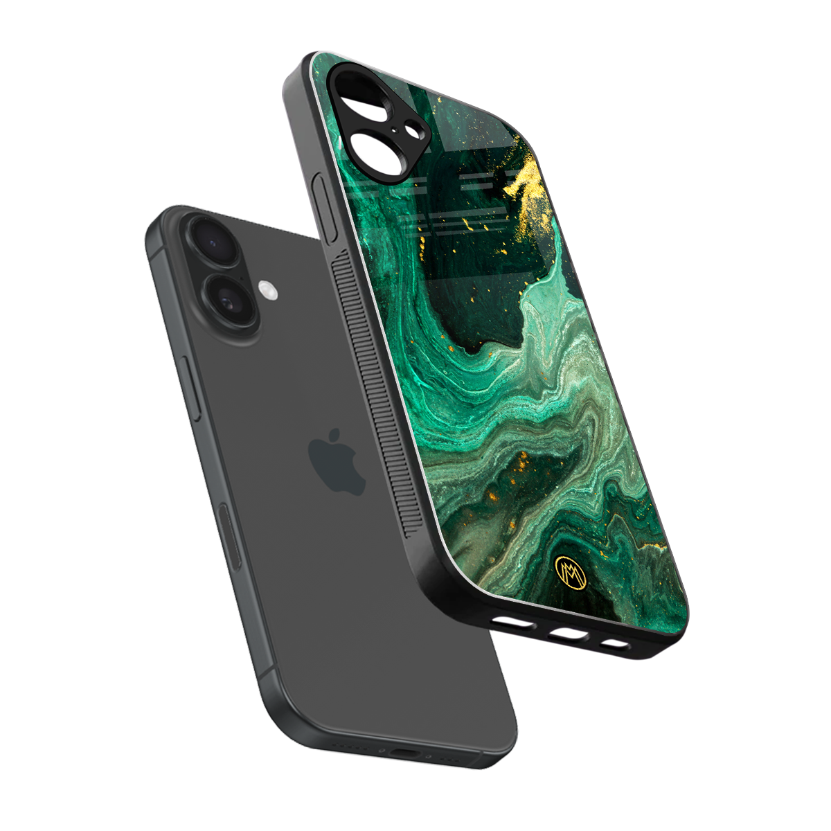 emerald pool back phone cover | glass case for iphone 16