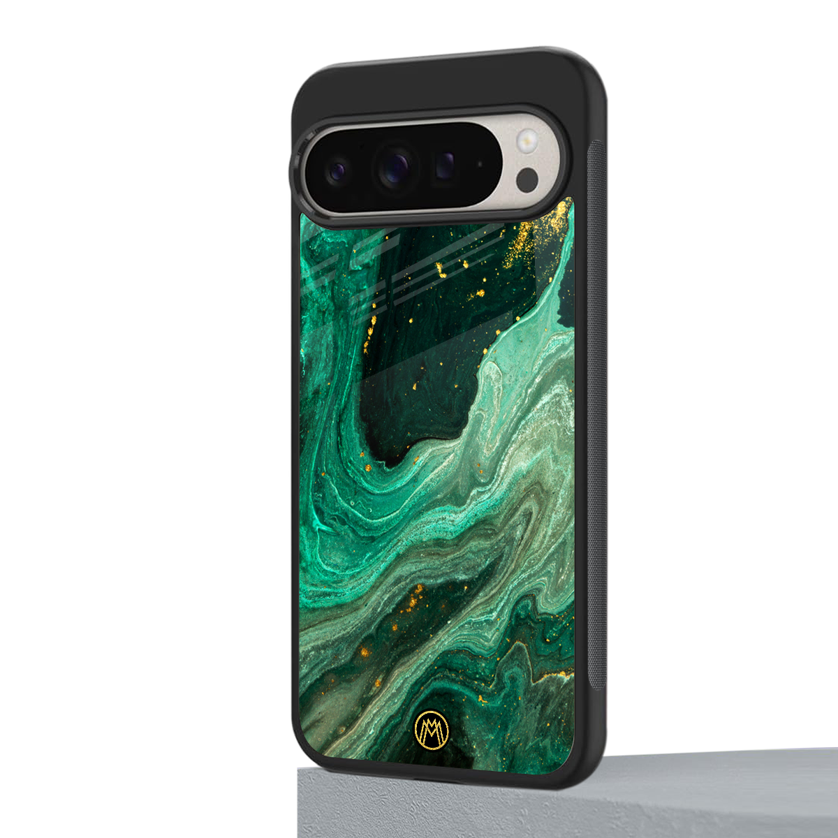 emerald pool back phone cover | glass case for google pixel 9 pro xl