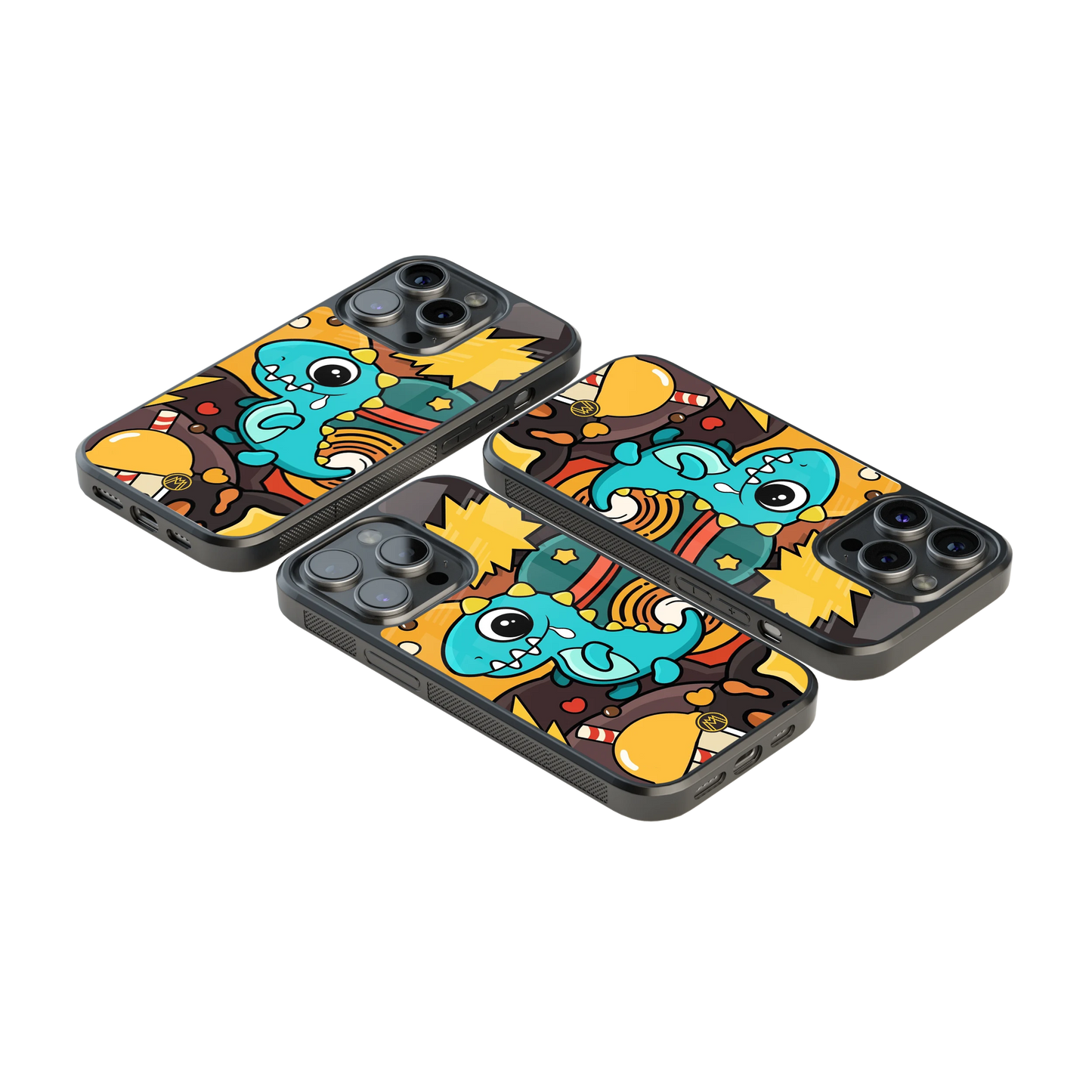Luxury Glass Back Mobile Cover for iPhone, Samsung Galaxy, OnePlus, Pixel, Redmi & More