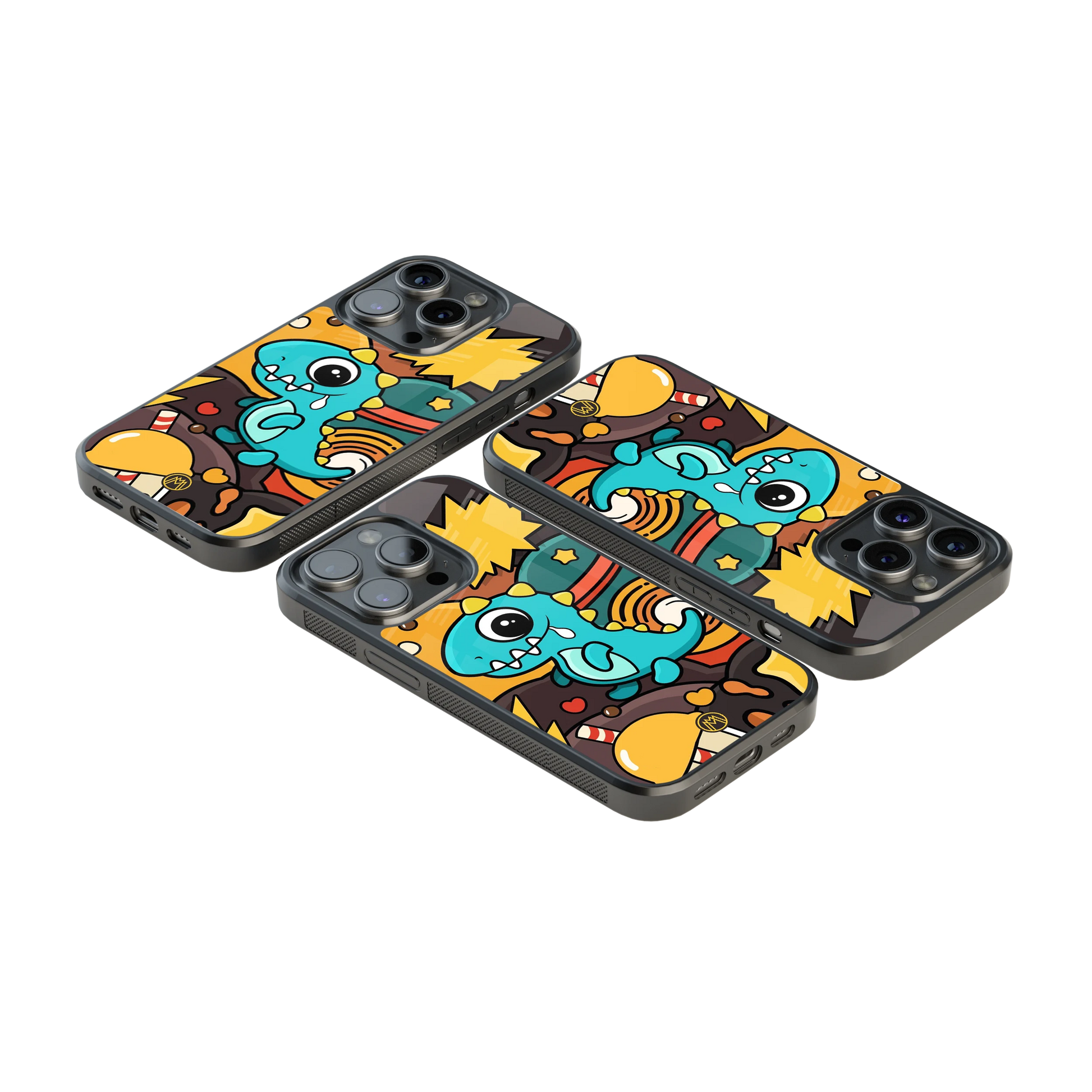 Luxury Glass Back Mobile Cover for iPhone, Samsung Galaxy, OnePlus, Pixel, Redmi & More