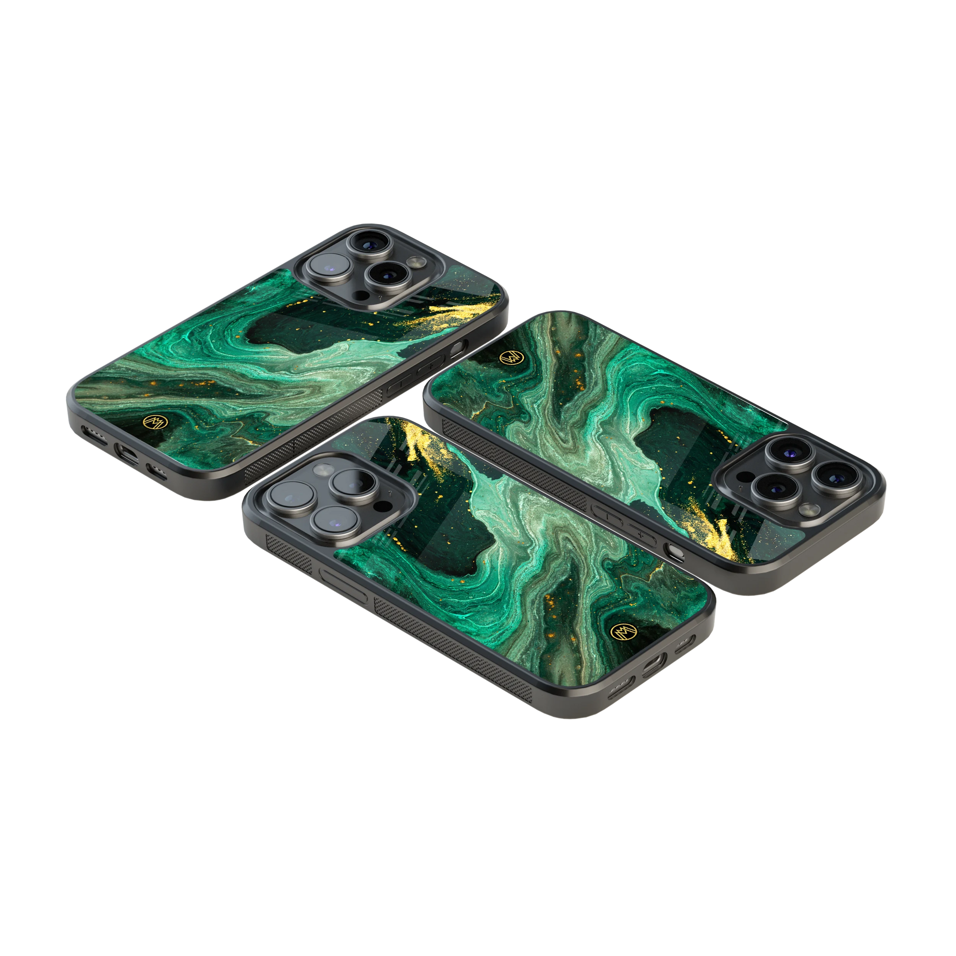 Luxury Glass Back Mobile Cover for iPhone, Samsung Galaxy, OnePlus, Pixel, Redmi & More