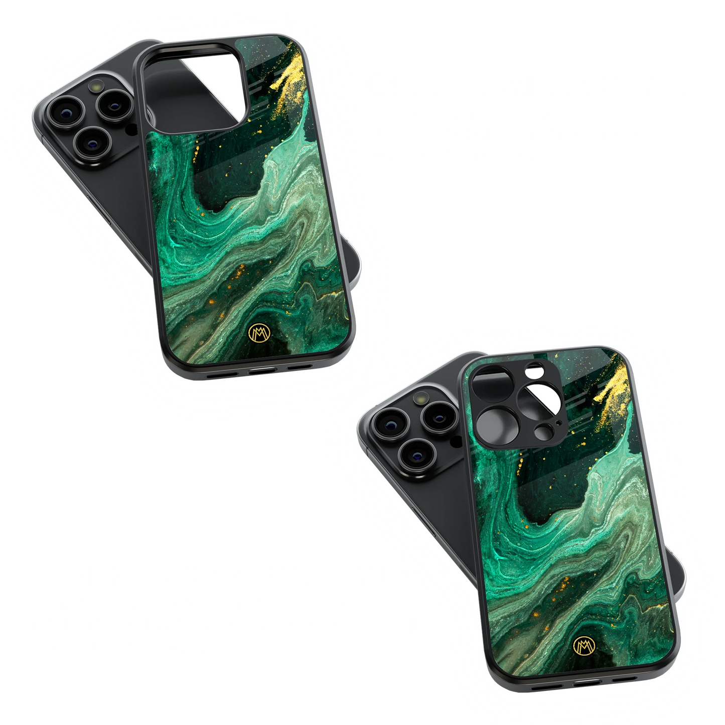 Trendy Glass Back Mobile Case for iPhone, Samsung, Redmi, OnePlus, Google Pixel, Motorola