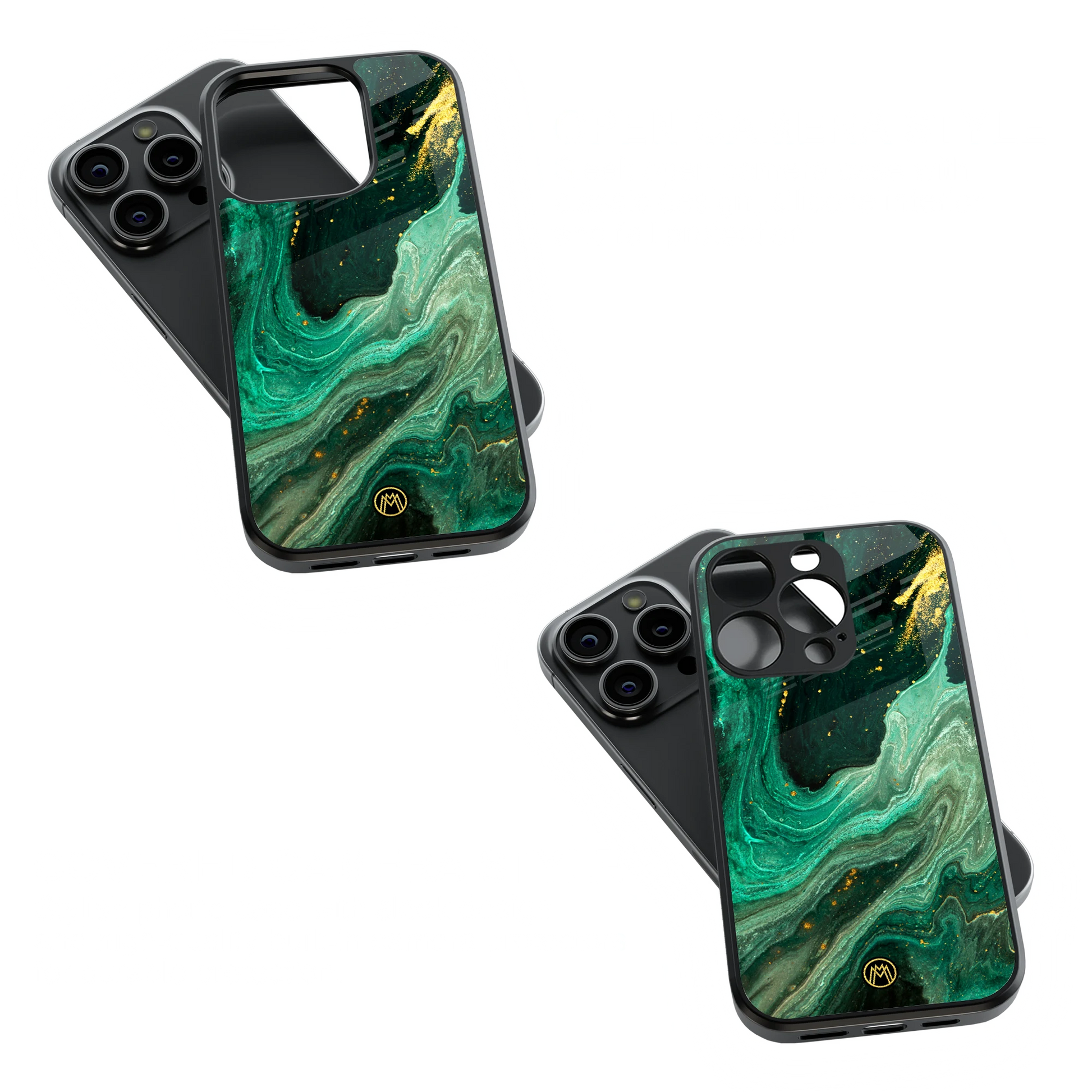 Trendy Glass Back Mobile Case for iPhone, Samsung, Redmi, OnePlus, Google Pixel, Motorola