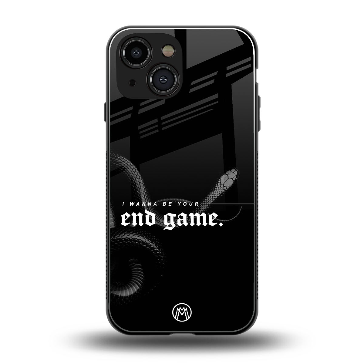 end game back phone cover | glass case for iphone 13 mini