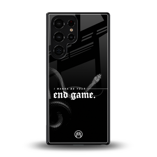 end game back phone cover | glass case for samsung galaxy s25 ultra