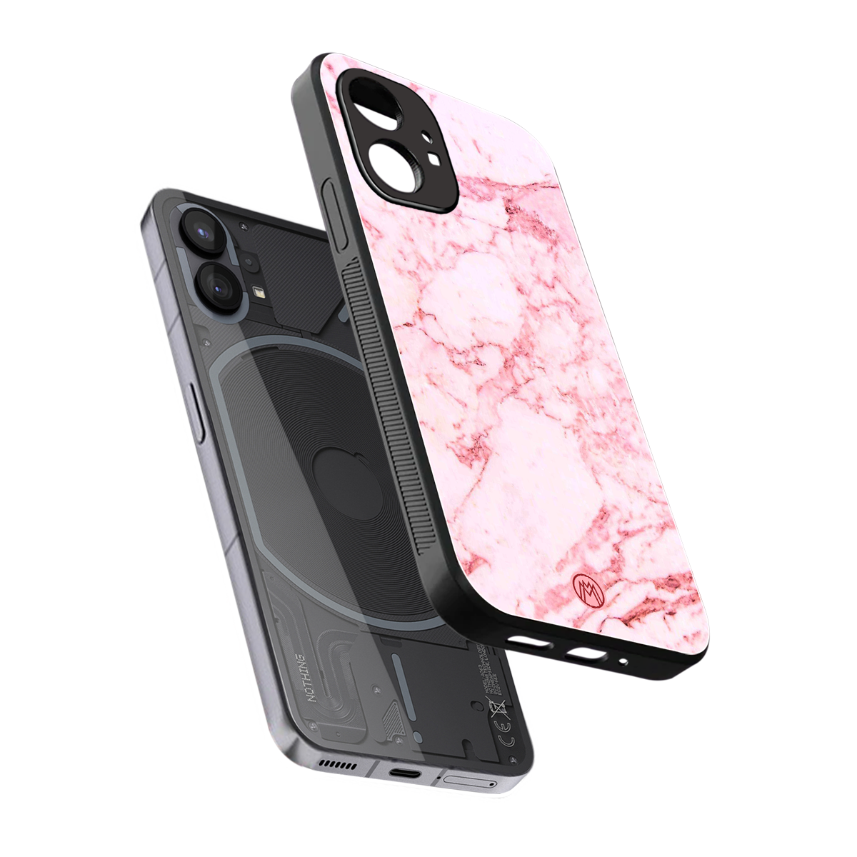 endless beauty back phone cover | glass case for nothing phone 1