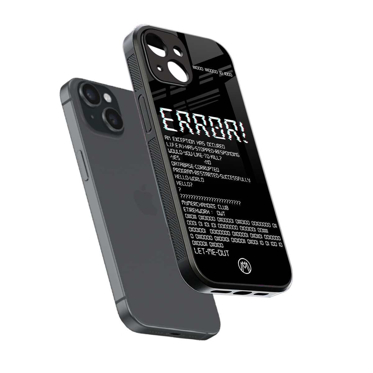 error back phone cover | glass case for iphone 13
