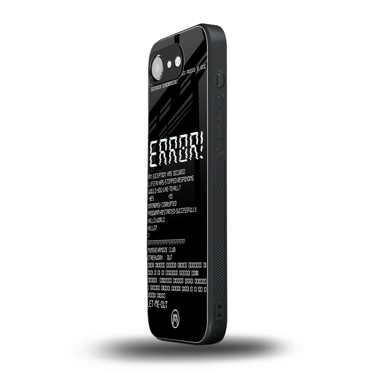 error back phone cover | glass case for iphone 16e