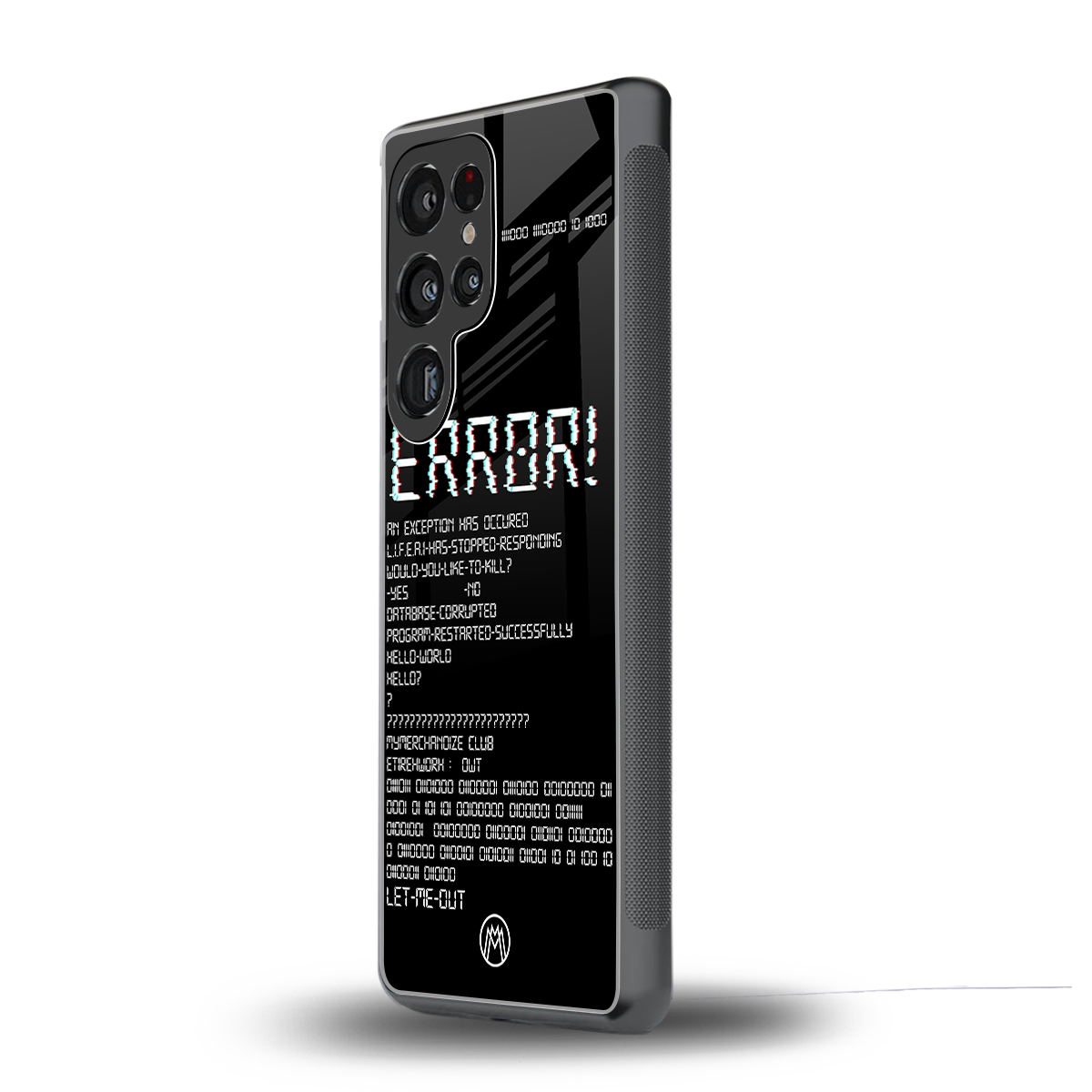 error back phone cover | glass case for samsung galaxy s25 ultra