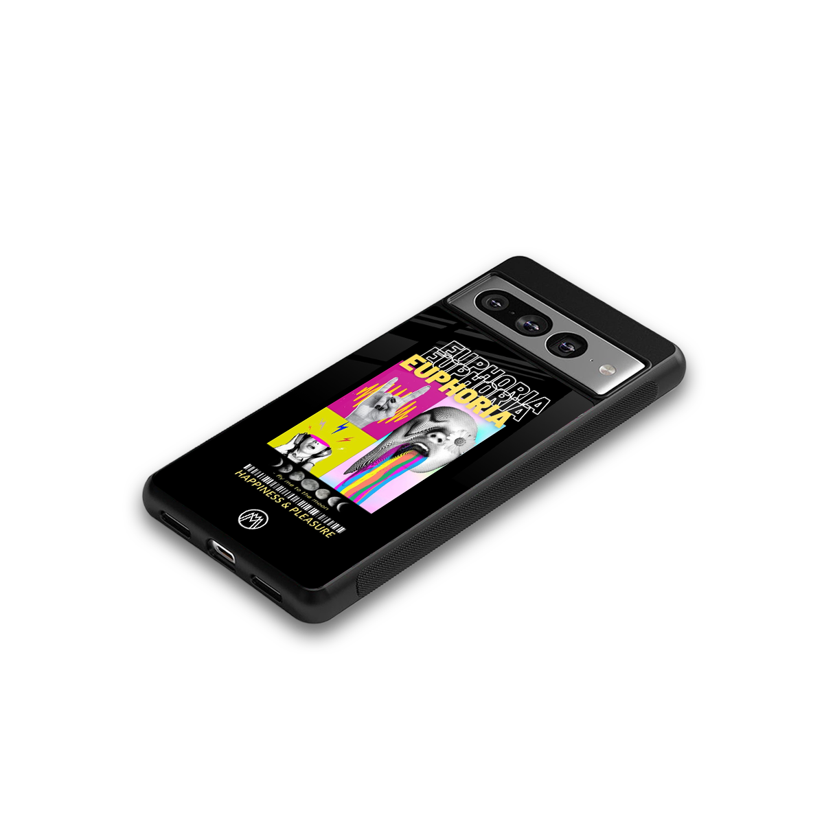 euphoria back phone cover | glass case for google pixel 7 pro
