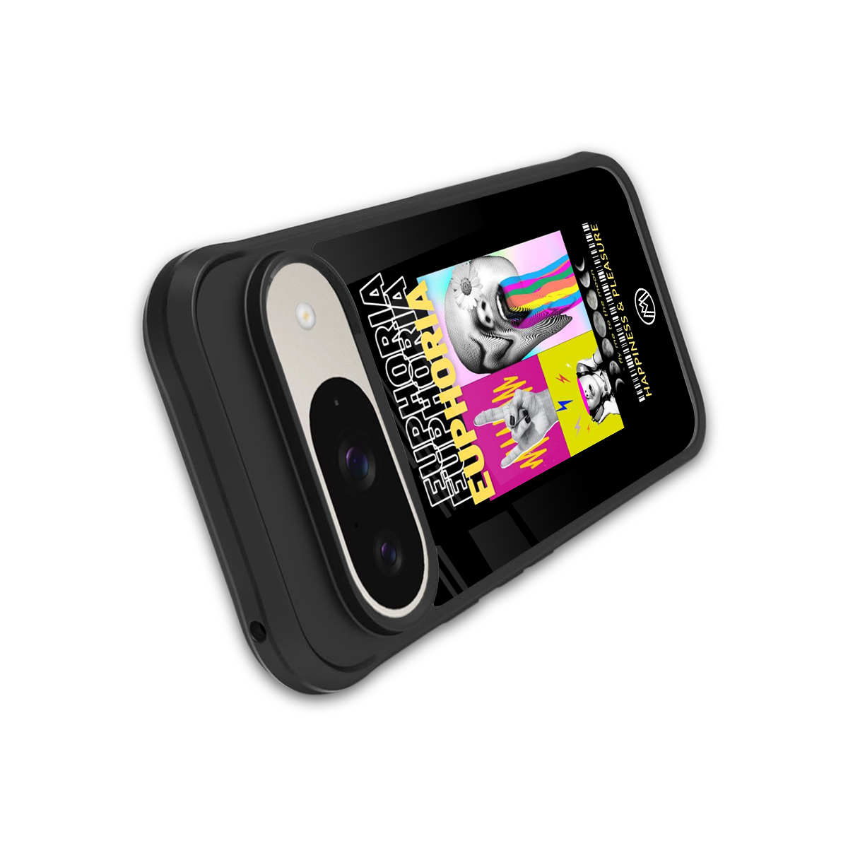 euphoria back phone cover | glass case for google pixel 9