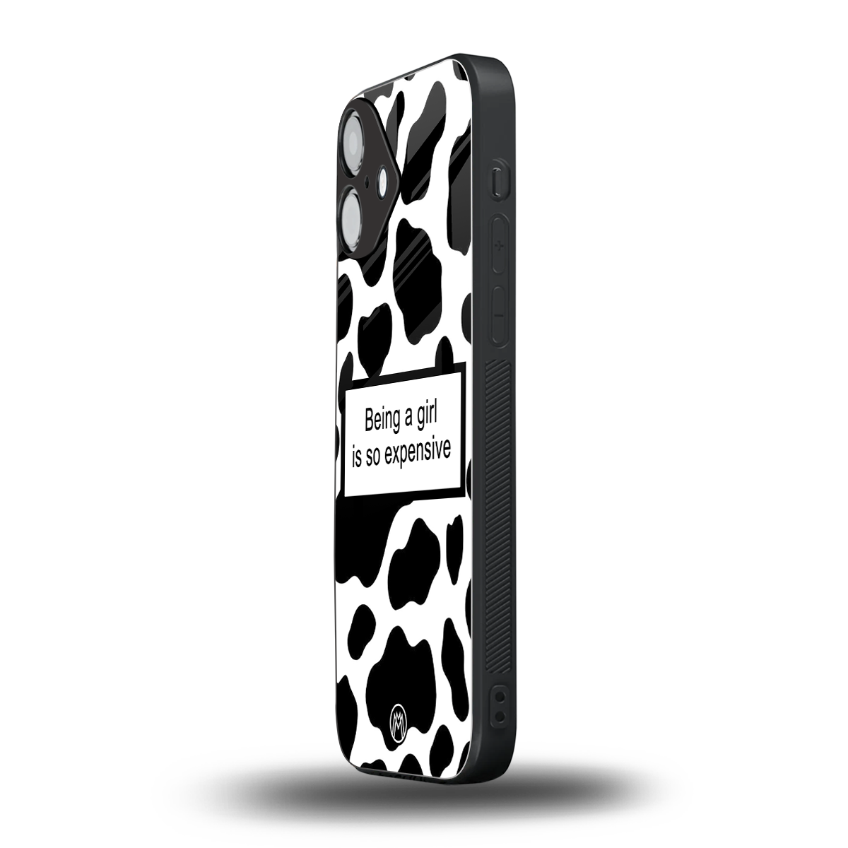 expensive girl back phone cover | glass case for iphone 16 plus