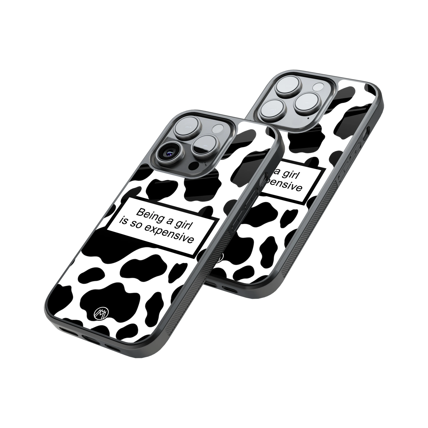 Protective Glass Back Phone Case Compatible with iPhone, Samsung, OnePlus, Pixel & More