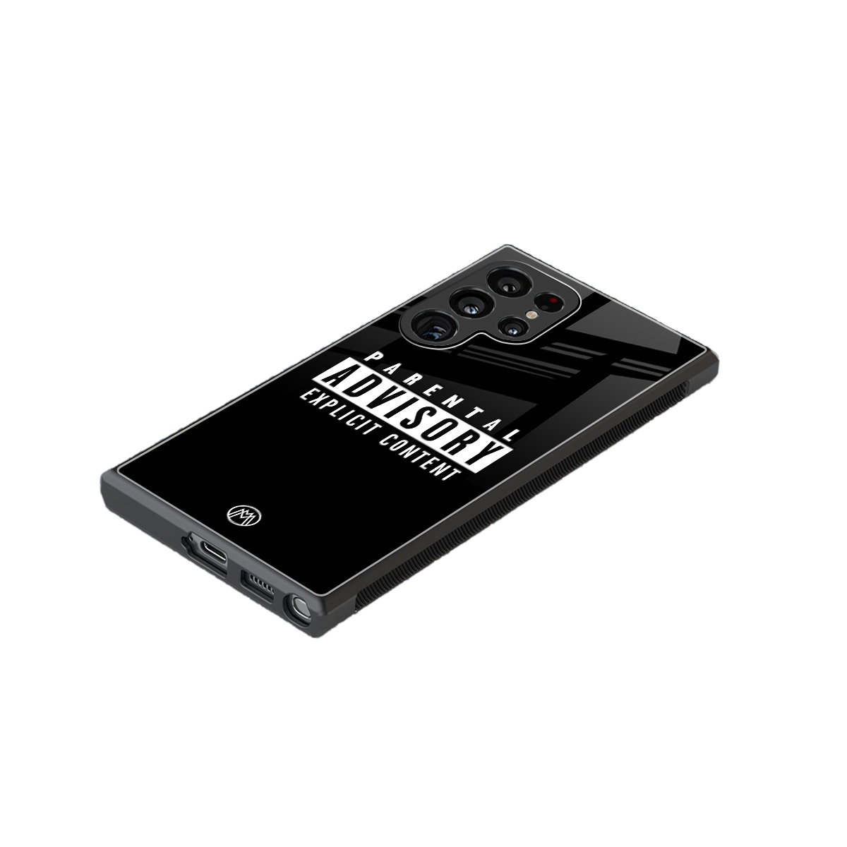 explicit content back phone cover | glass case for samsung galaxy s24 ultra