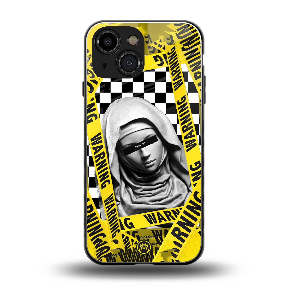 explicit signal back phone cover | glass case for iphone 13 mini