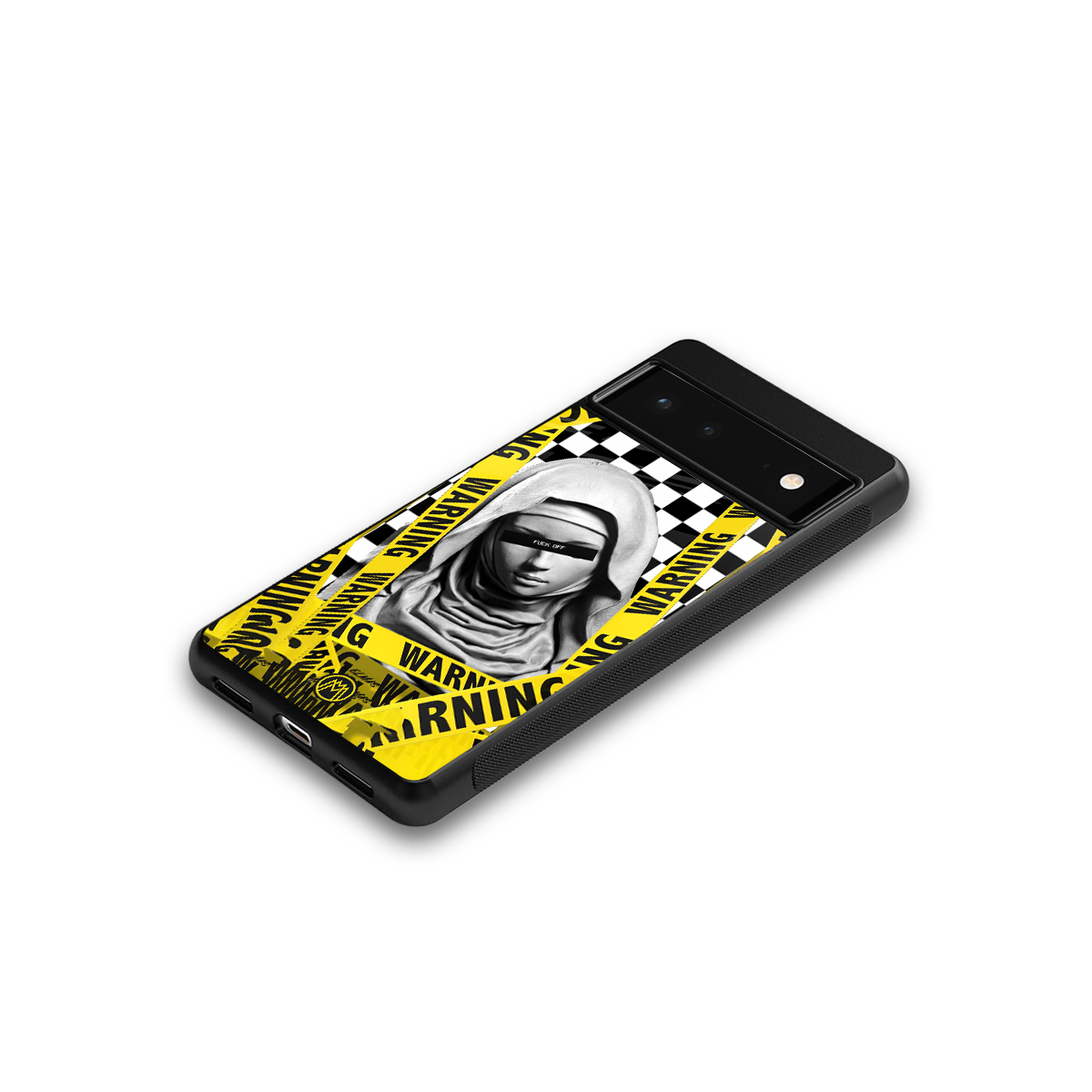 explicit signal back phone cover | glass case for Google Pixel 6A