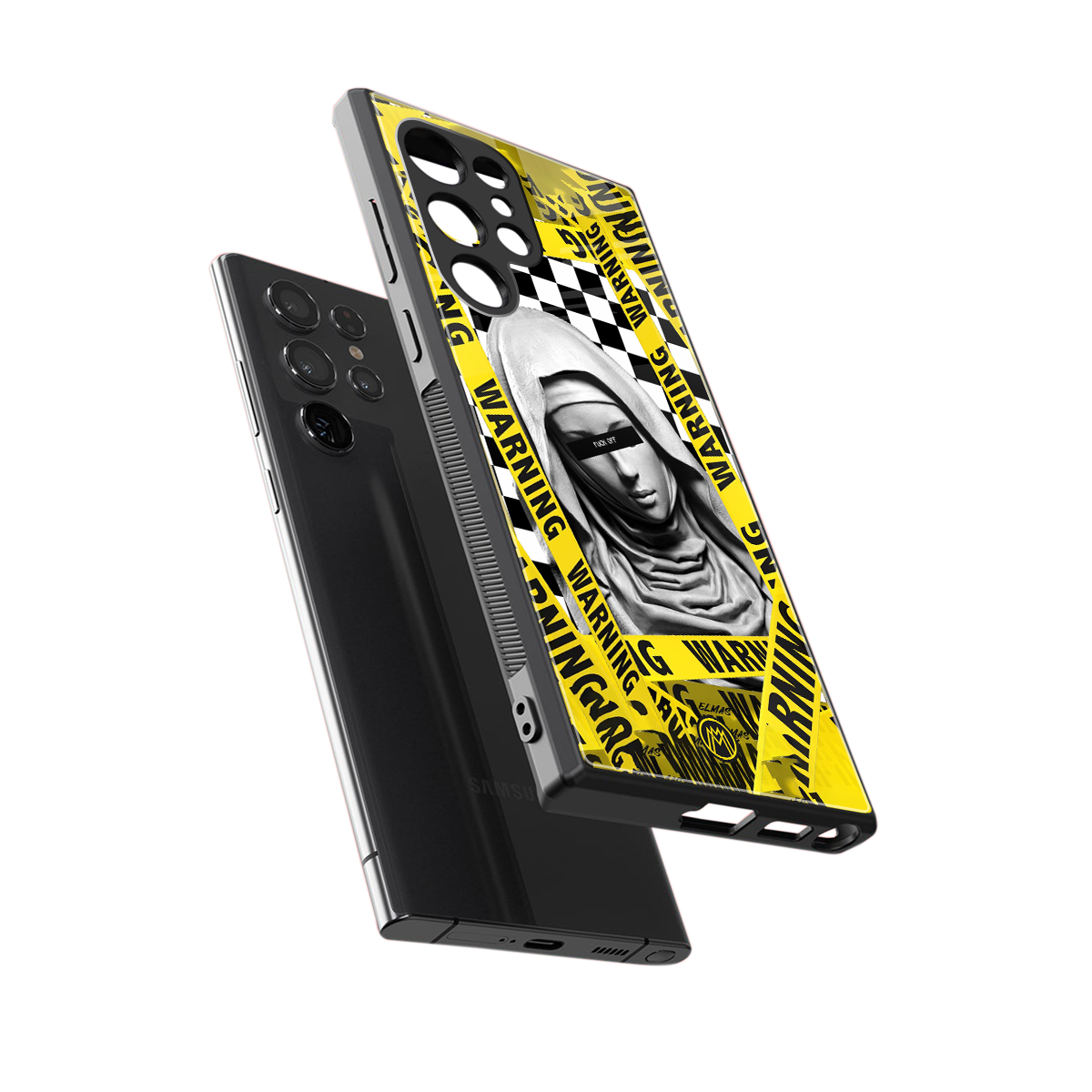 explicit signal back phone cover | glass case for samsung galaxy s24 ultra
