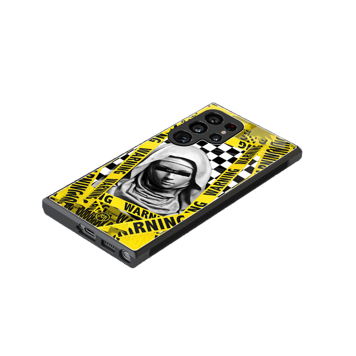explicit signal back phone cover | glass case for samsung galaxy s24 ultra