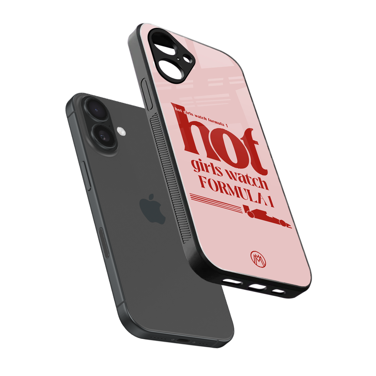 f1 chic back phone cover | glass case for iphone 16