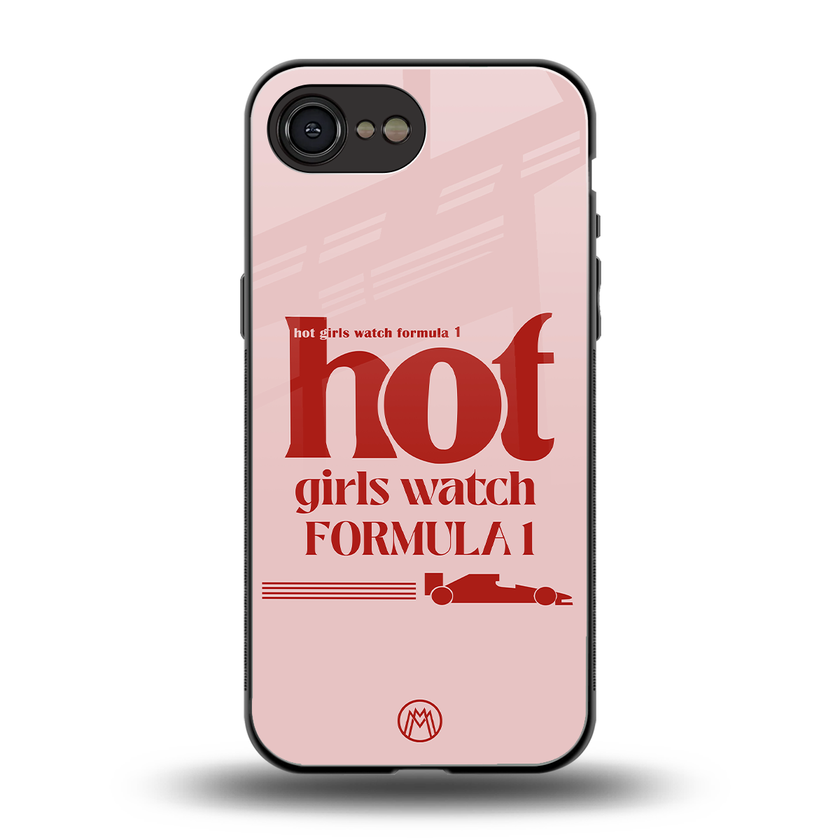 f1 chic back phone cover | glass case for iphone 16e