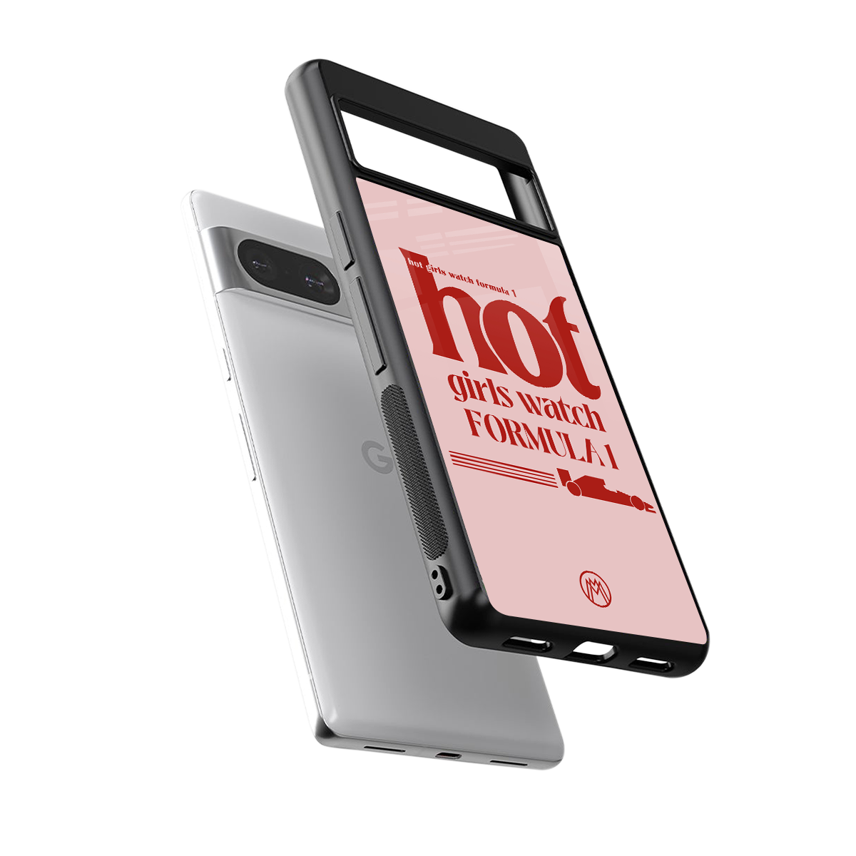 f1 chic back phone cover | glass case for Google Pixel 8