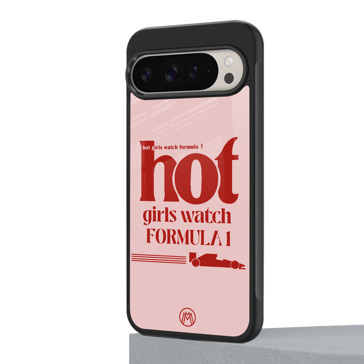 f1 chic back phone cover | glass case for google pixel 9 pro xl
