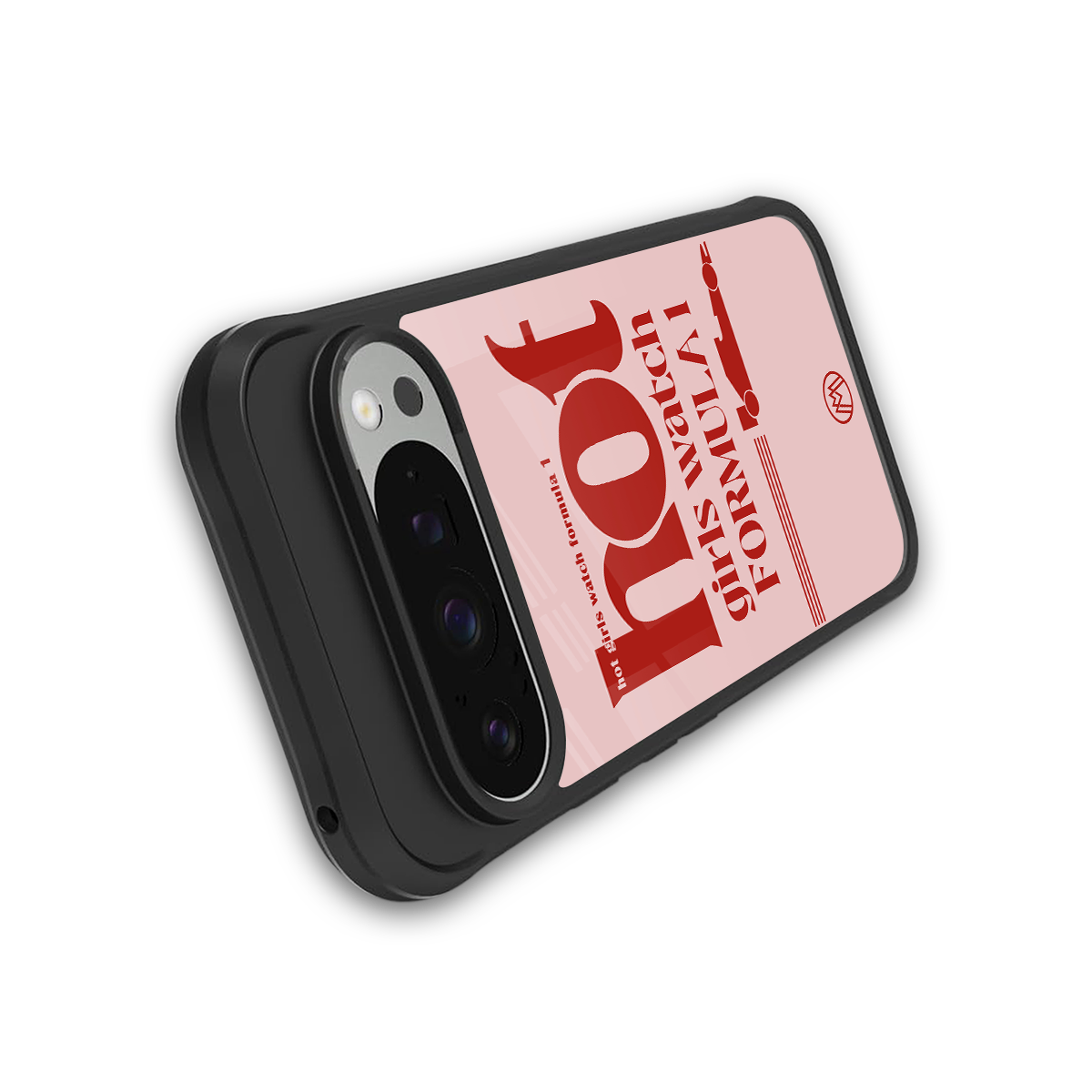 f1 chic back phone cover | glass case for google pixel 9 pro xl