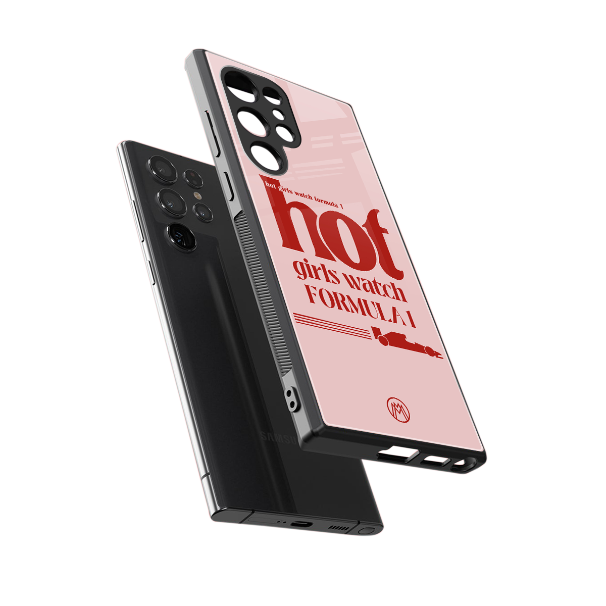 f1 chic back phone cover | glass case for samsung galaxy s24 ultra