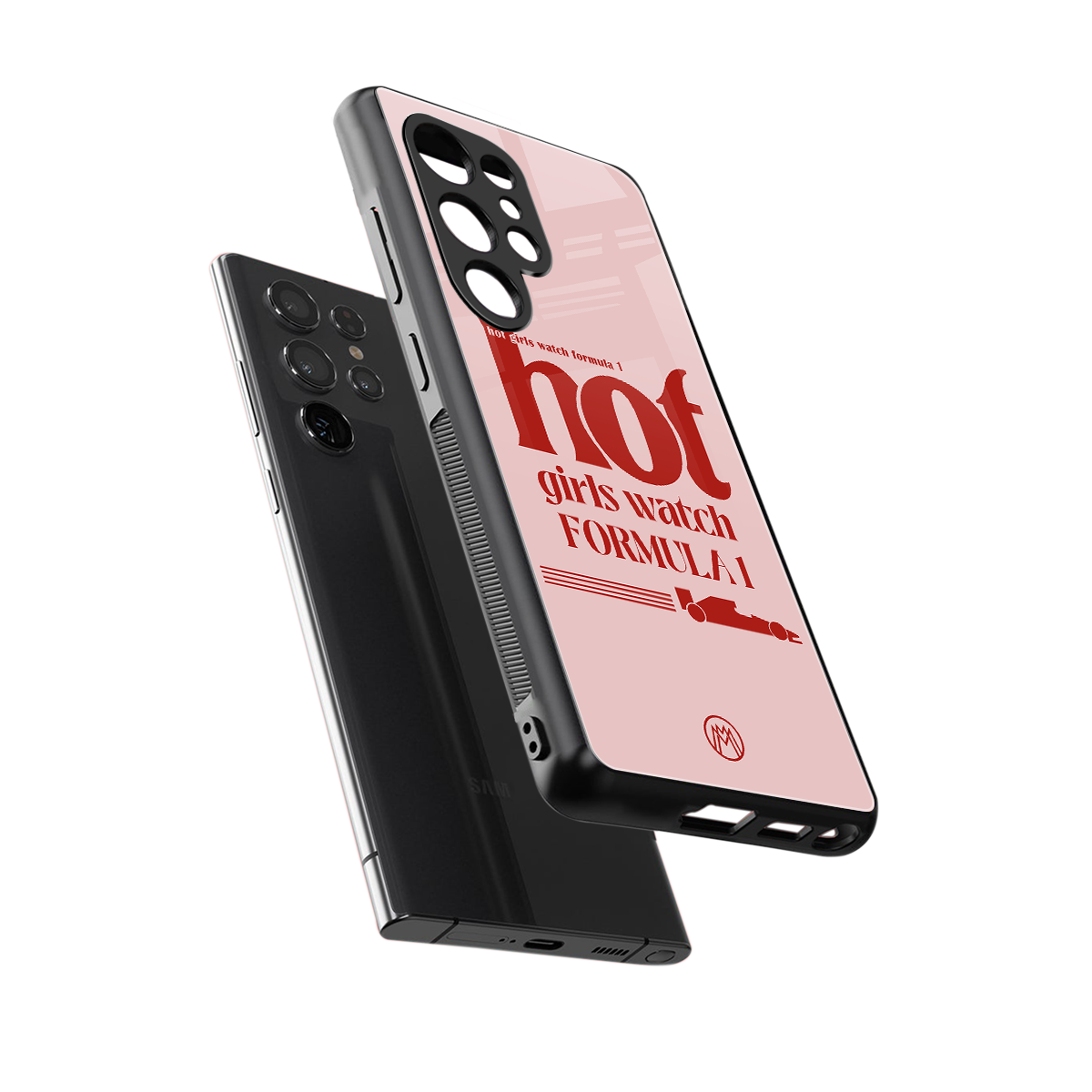 f1 chic back phone cover | glass case for samsung galaxy s25 ultra