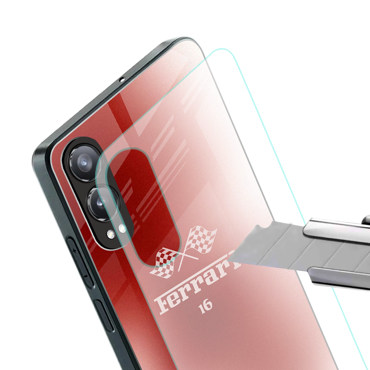 f16 back phone cover | glass case for oneplus nord ce 4 lite