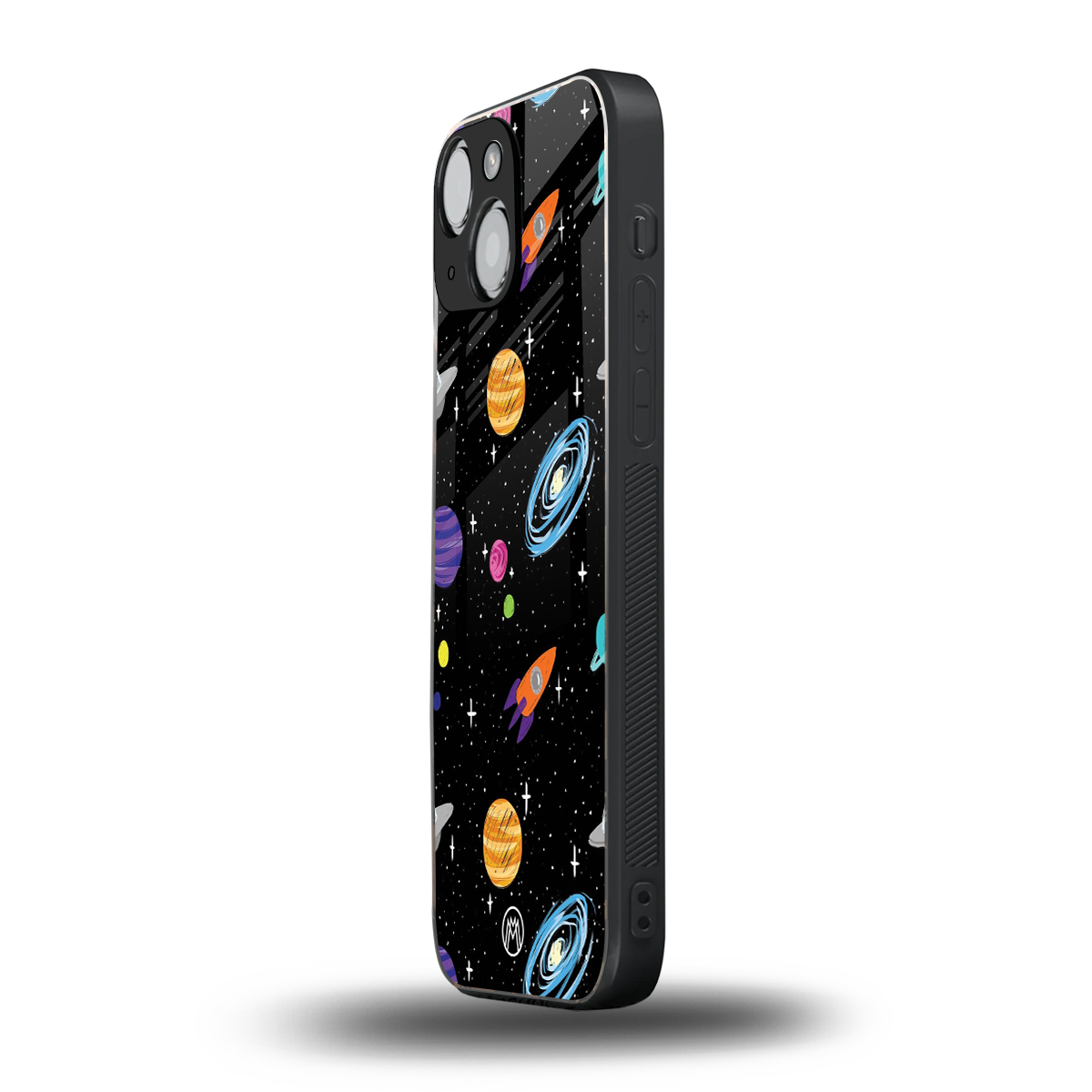 far far away back phone cover | glass case for iphone 13 mini