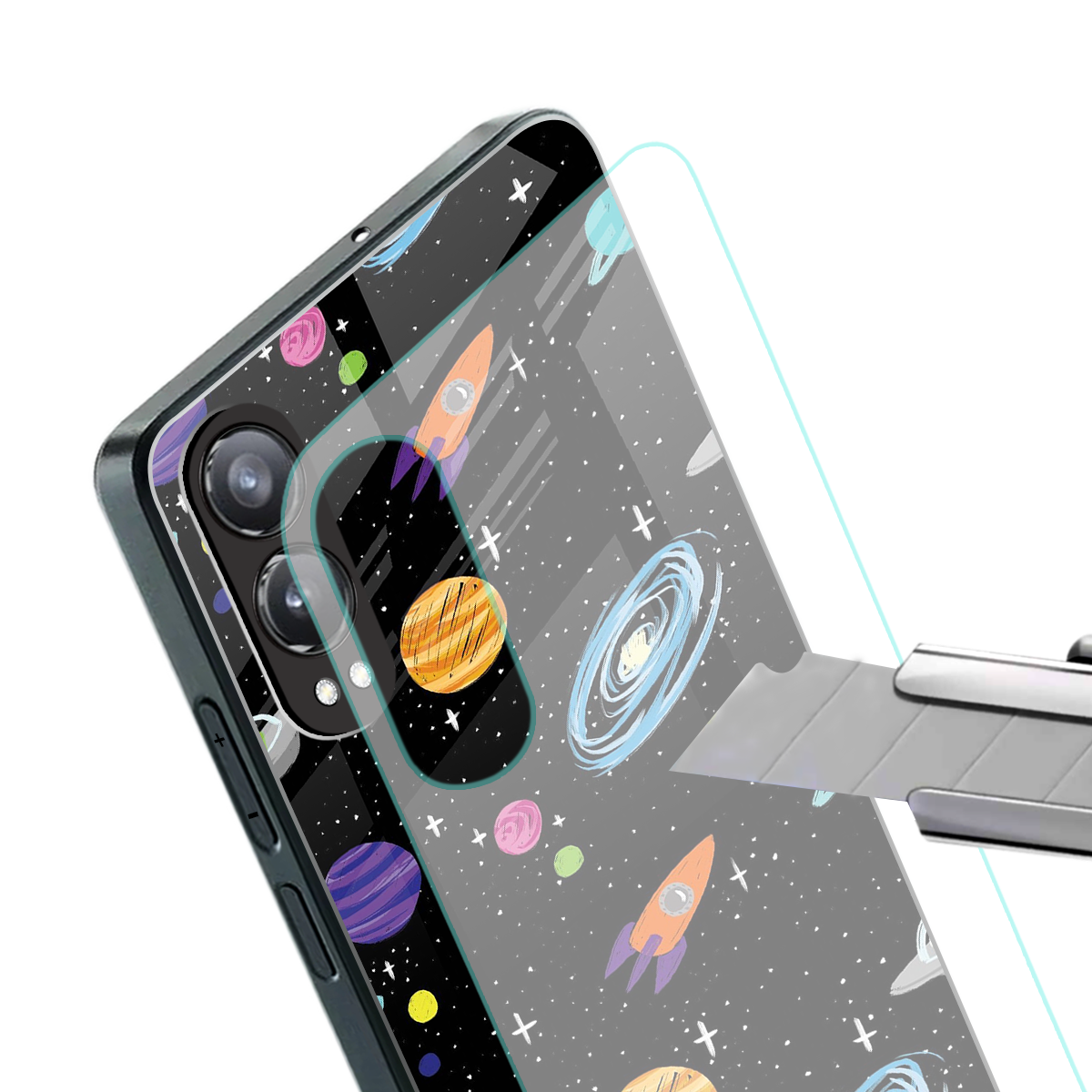 far far away back phone cover | glass case for oneplus nord ce 4 lite