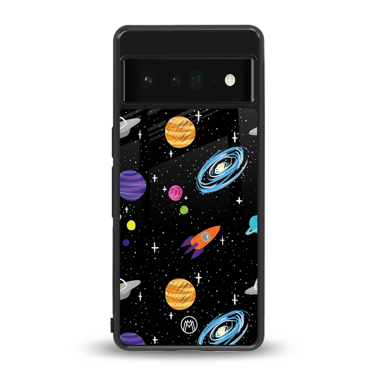 far far away back phone cover | glass case for google pixel 6 pro