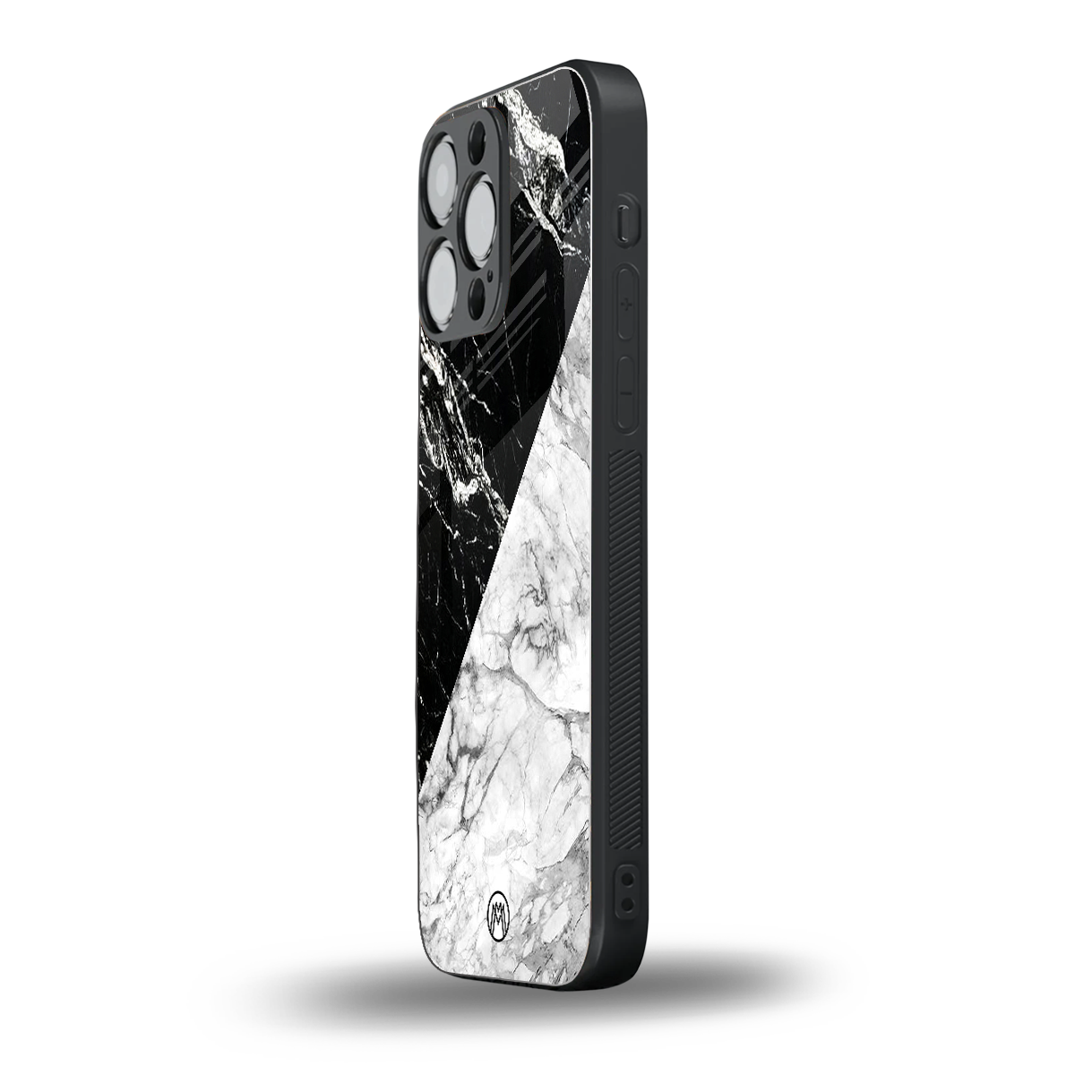 fatal contradiction back phone cover | glass case for iphone 16 pro max