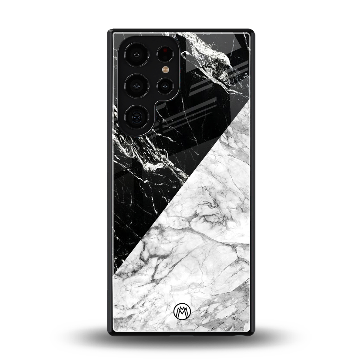 fatal contradiction back phone cover | glass case for samsung galaxy s25 ultra