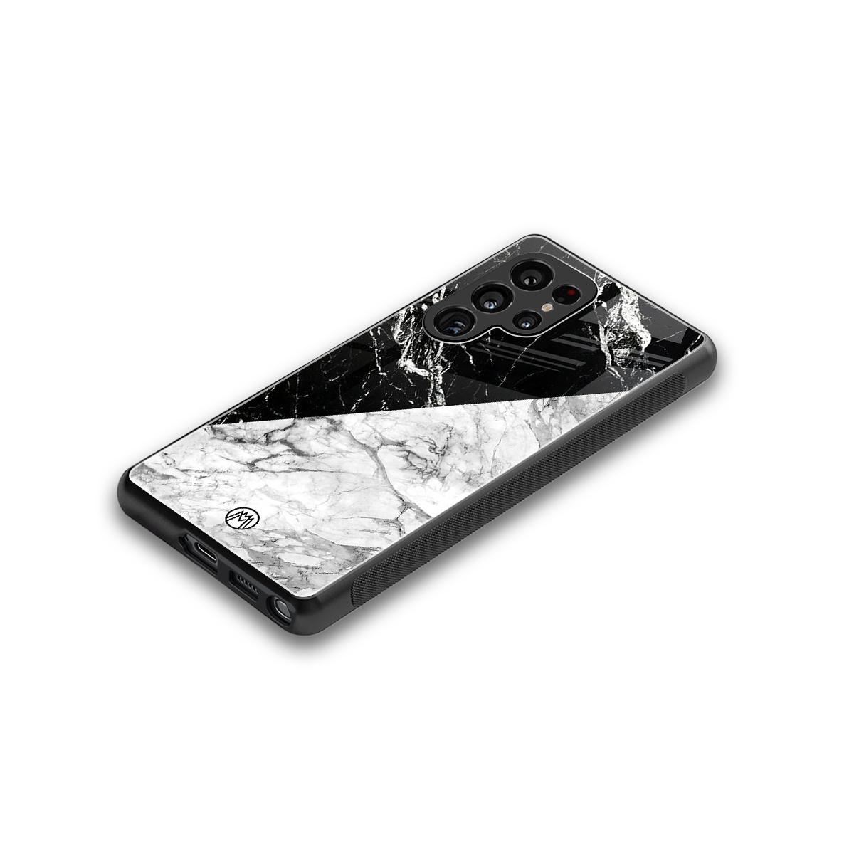 fatal contradiction back phone cover | glass case for samsung galaxy s25 ultra