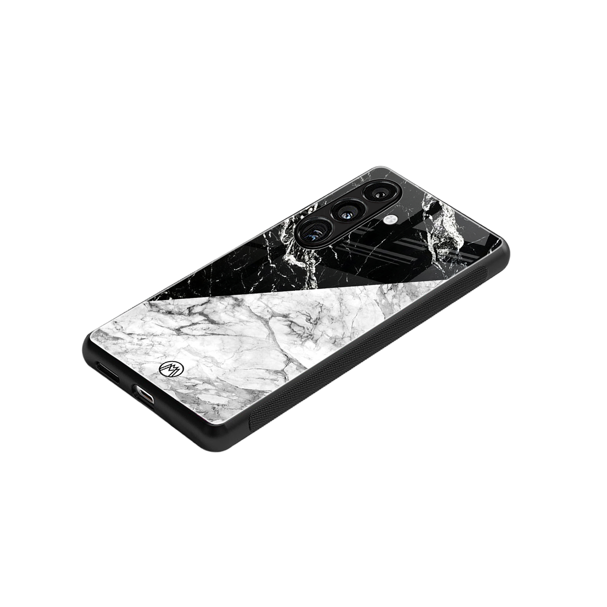 fatal contradiction back phone cover | glass case for samsung galaxy s24 fe
