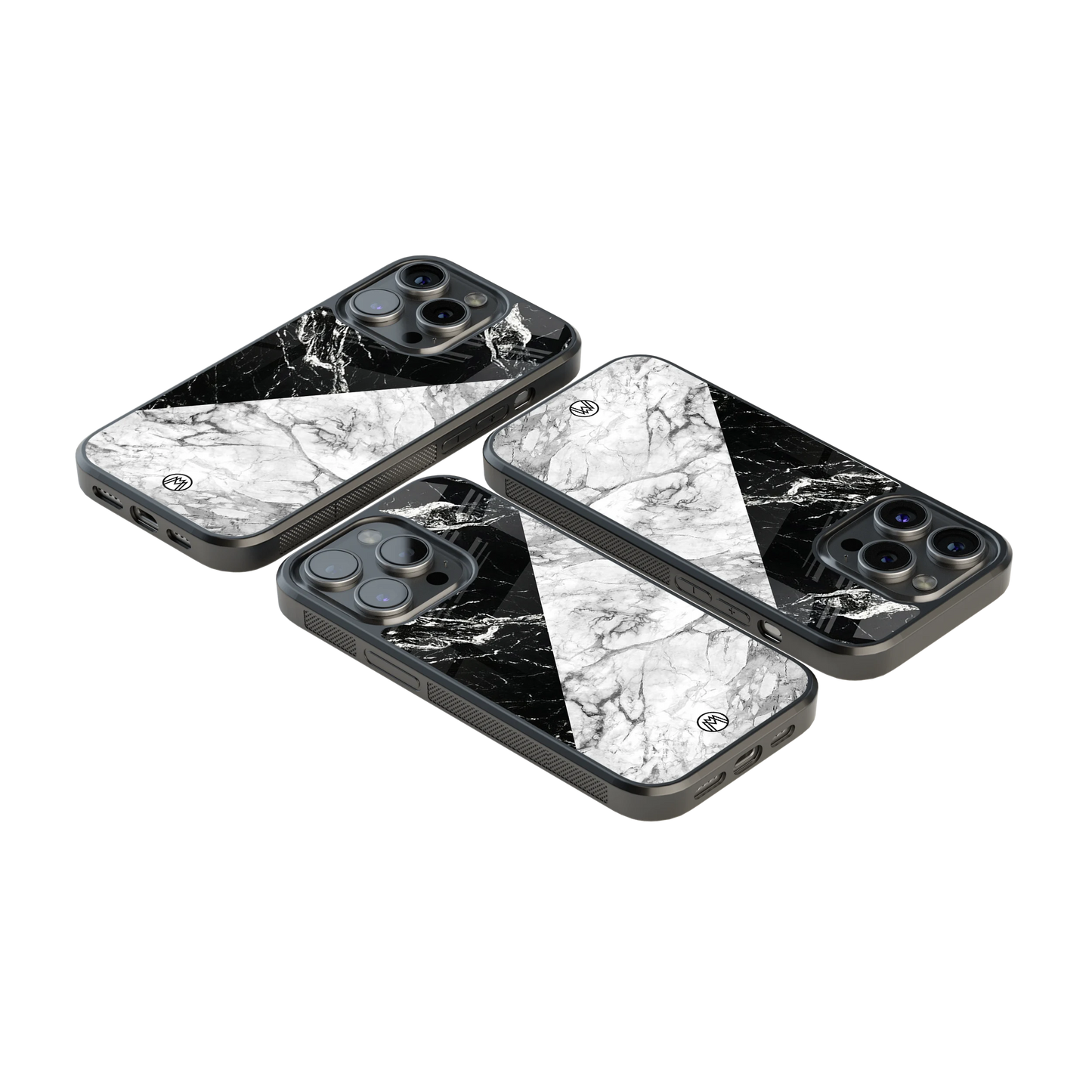 Luxury Glass Back Mobile Cover for iPhone, Samsung Galaxy, OnePlus, Pixel, Redmi & More