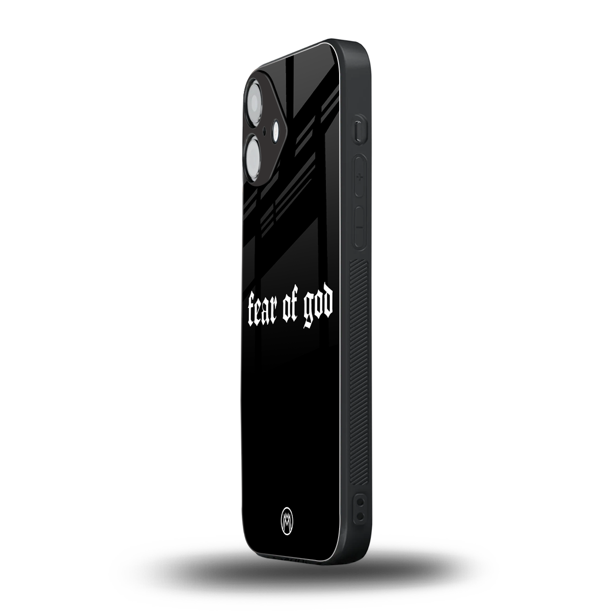 fear of god back phone cover | glass case for iphone 16 plus