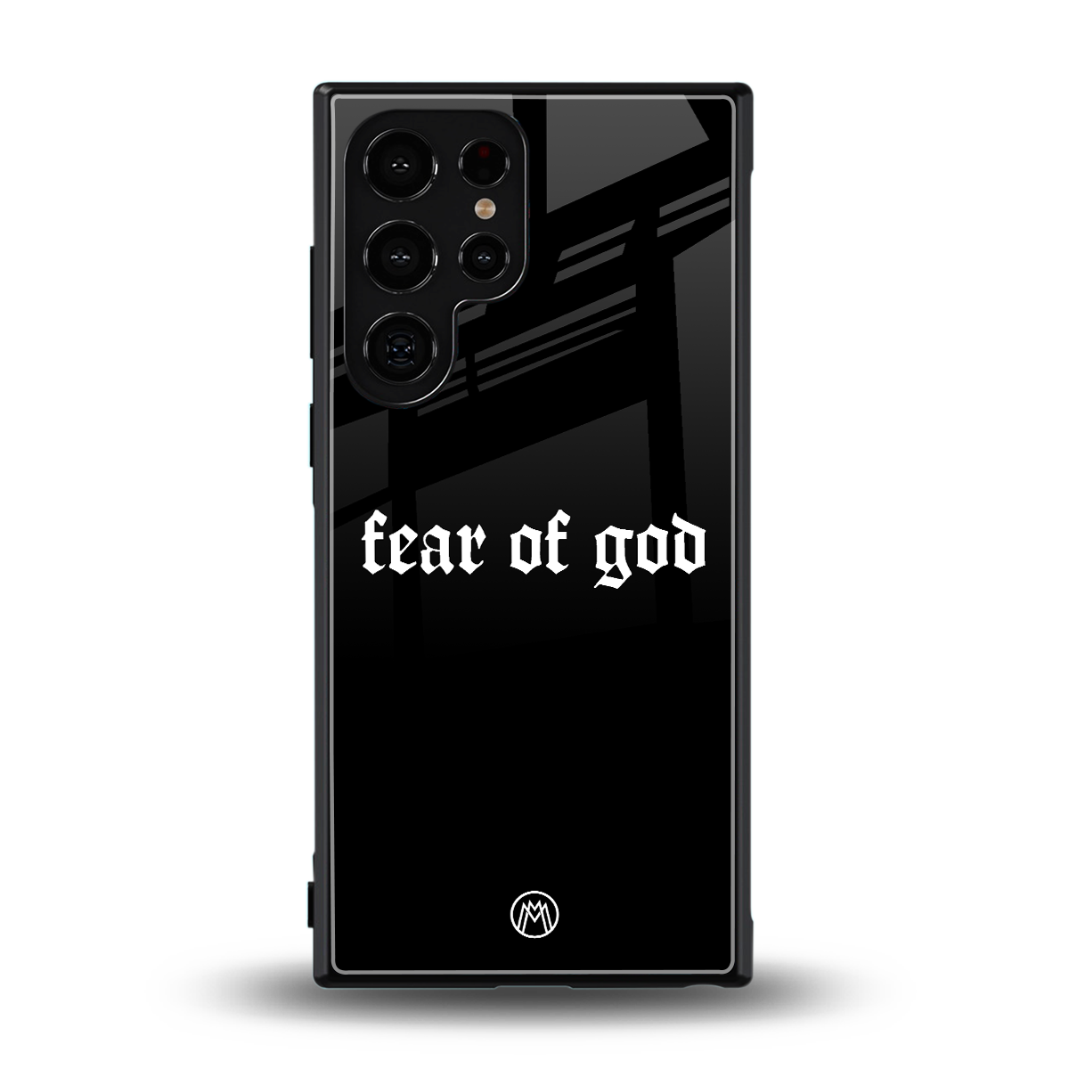fear of god back phone cover | glass case for samsung galaxy s24 ultra