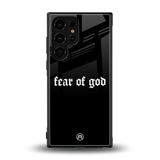 fear of god back phone cover | glass case for samsung galaxy s24 ultra