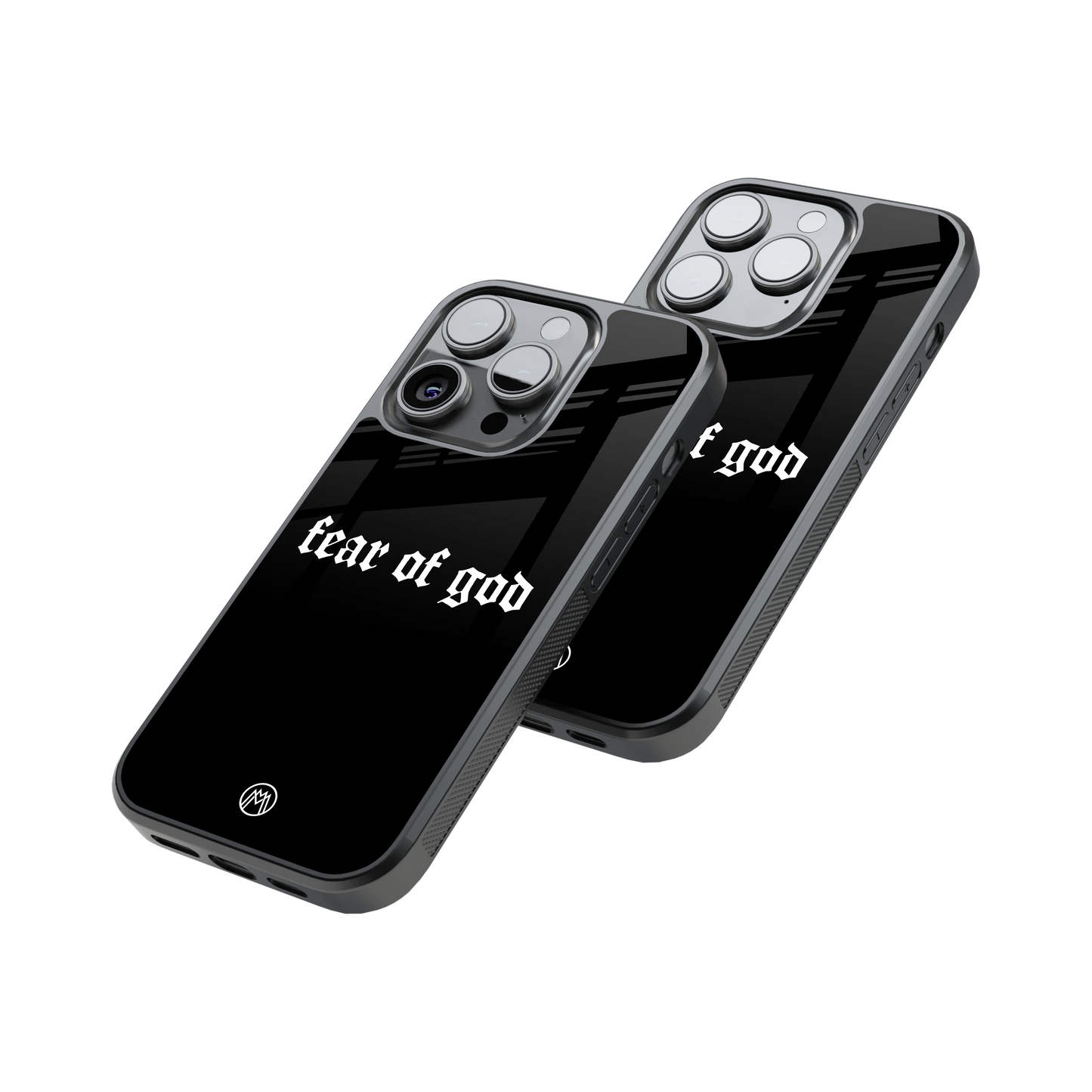 Protective Glass Back Phone Case Compatible with iPhone, Samsung, OnePlus, Pixel & More