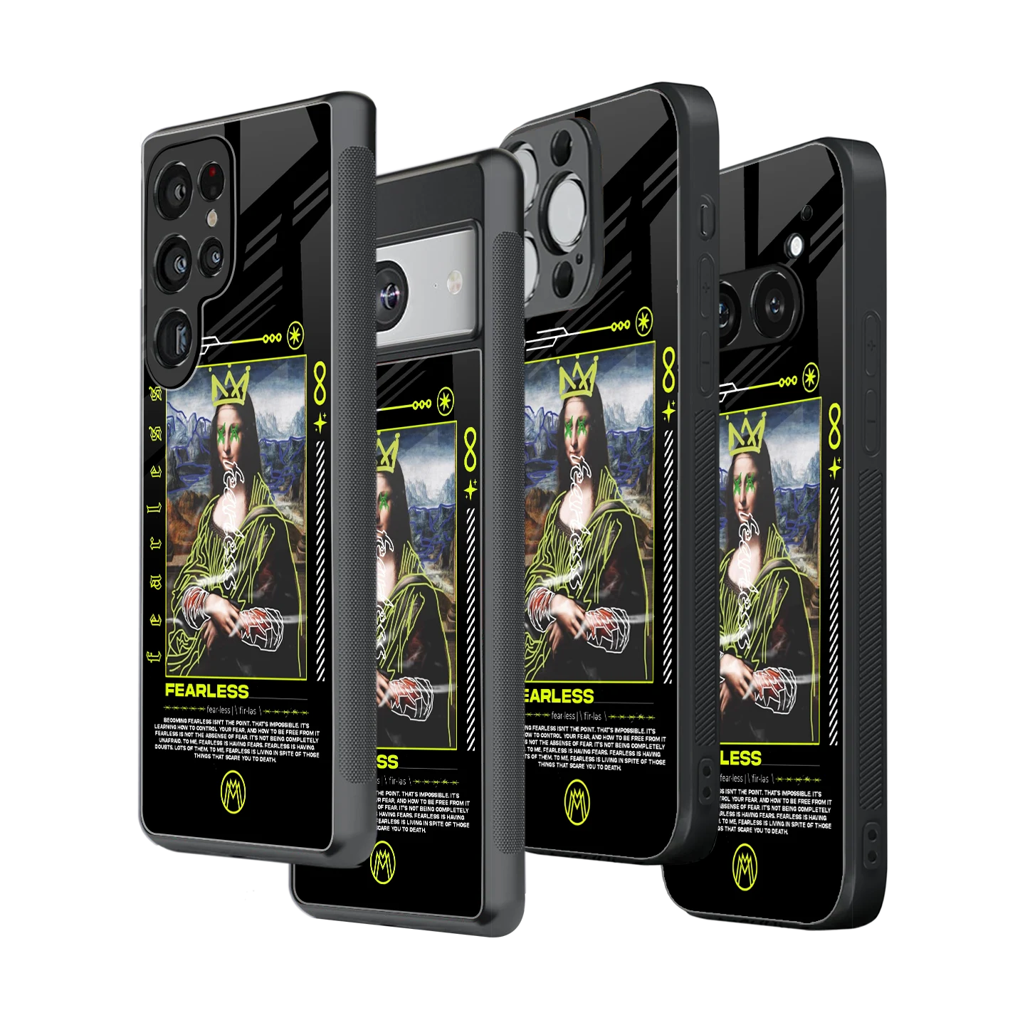 Stylish Glass Back Case for All Smartphones โ iPhone, Samsung, OnePlus, Pixel, Redmi, Oppo, Vivo, Motorola