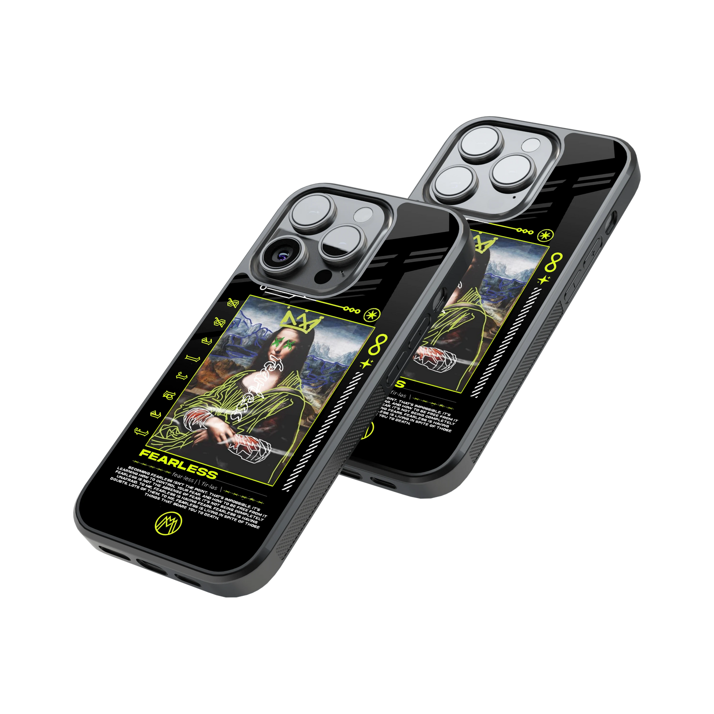 Protective Glass Back Phone Case Compatible with iPhone, Samsung, OnePlus, Pixel & More